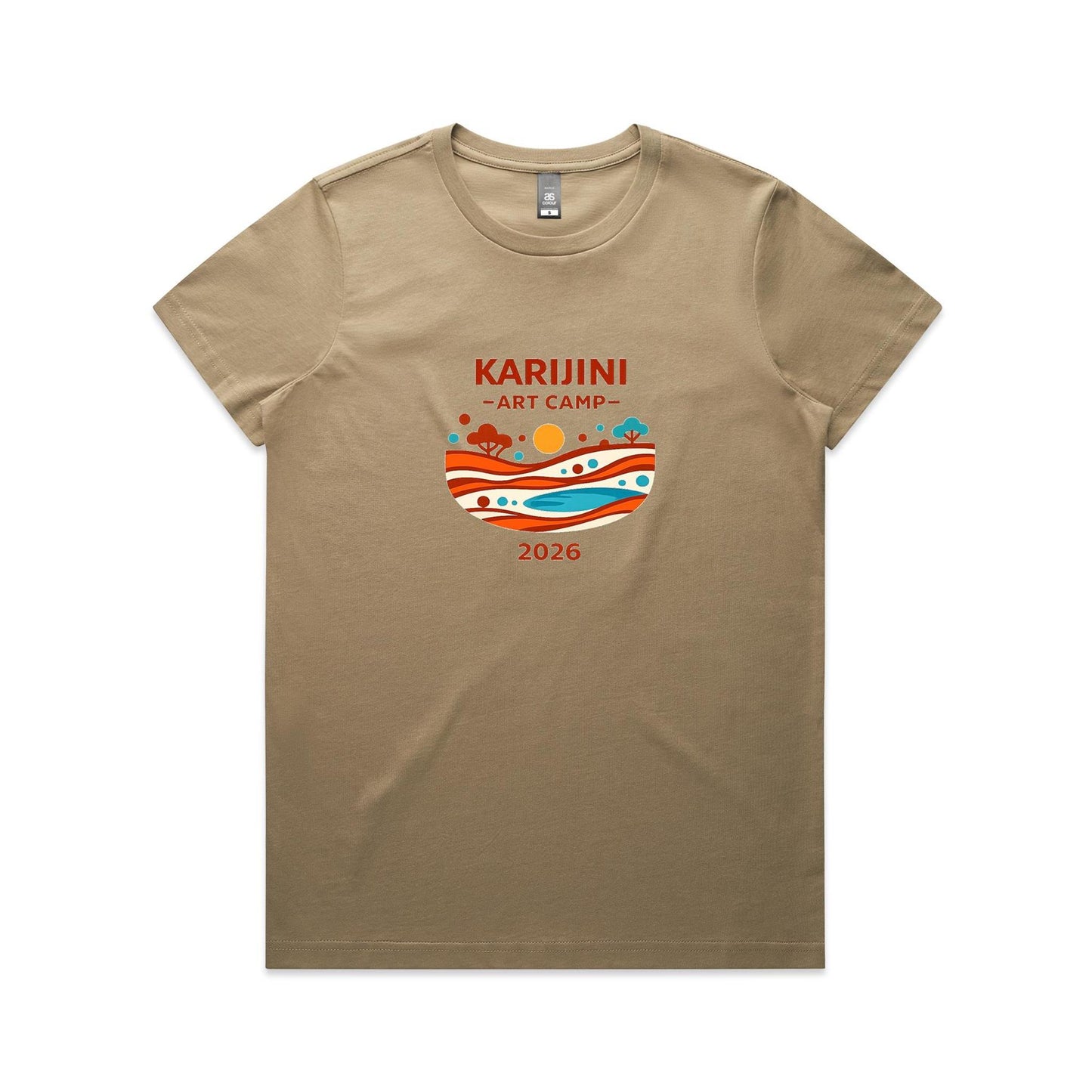 Karijini Art Camp 2026 Women's Maple Tee