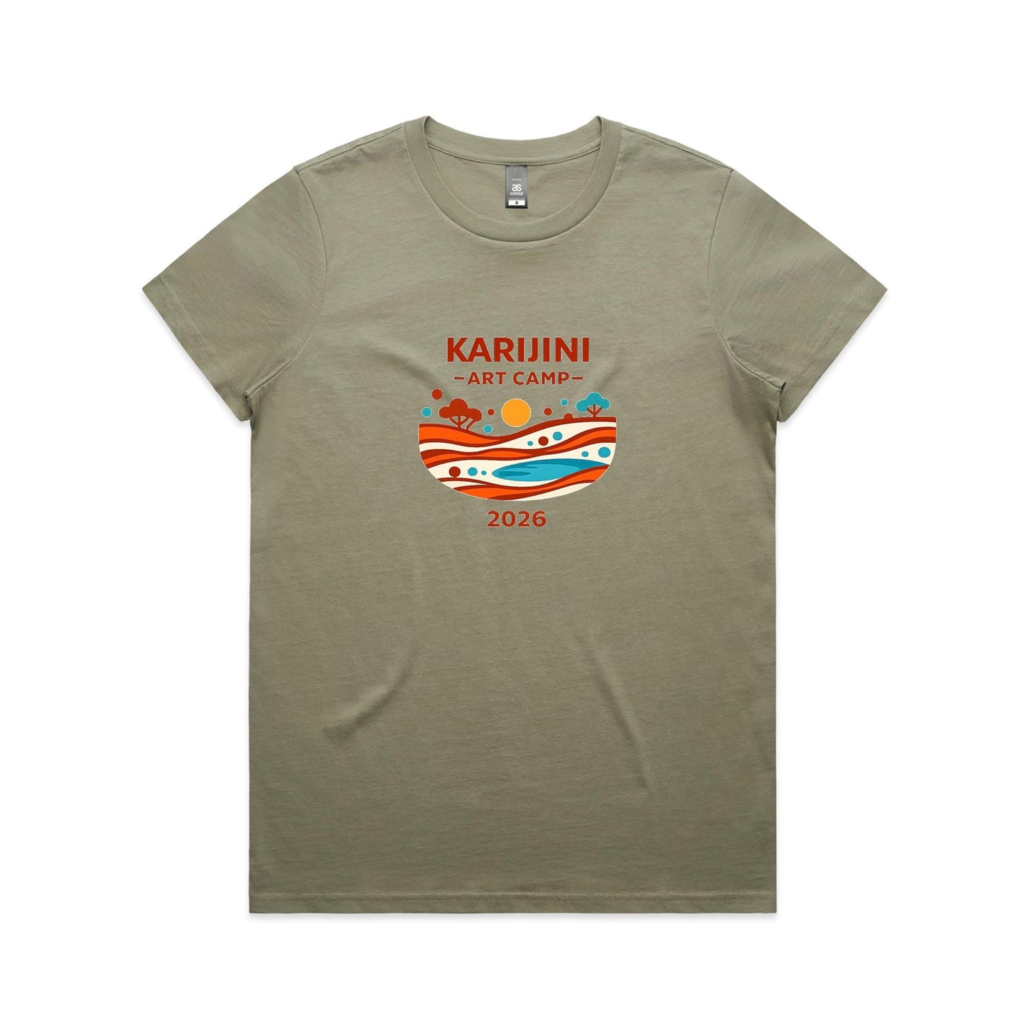 Karijini Art Camp 2026 Women's Maple Tee