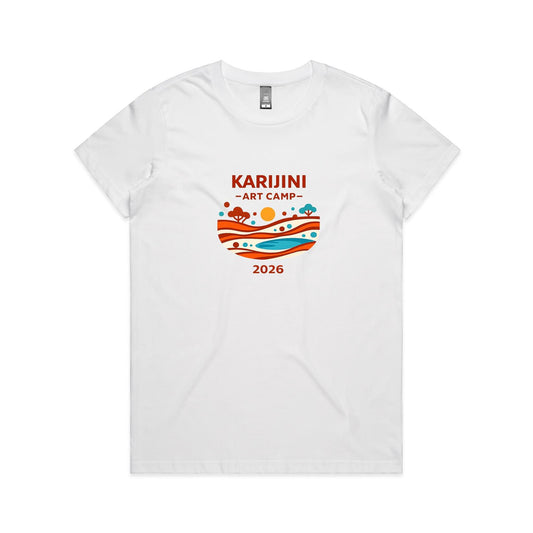 Karijini Art Camp 2026 Women's Maple Tee